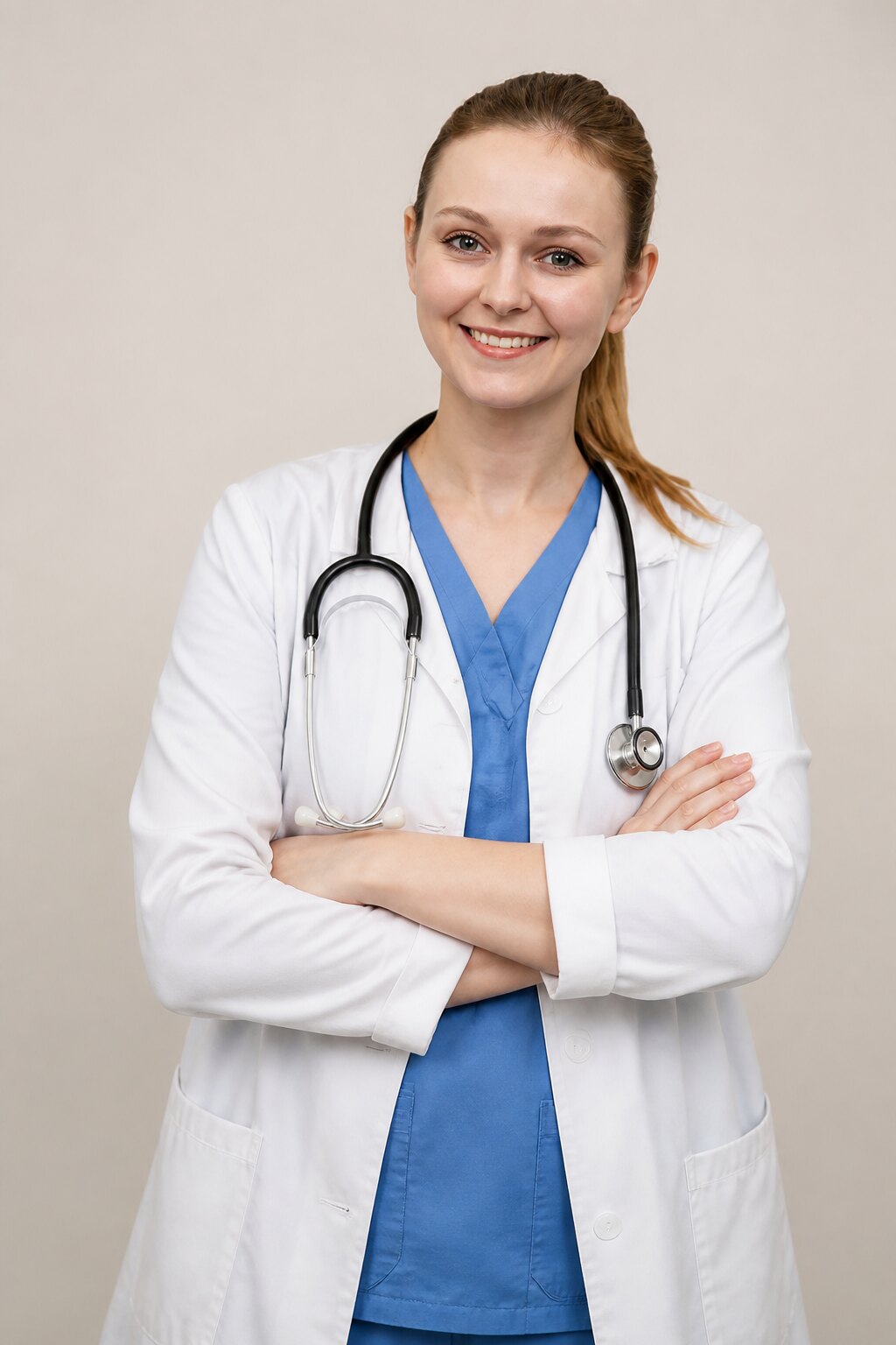 Gülümseyen doktor